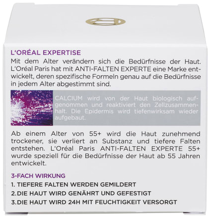 L'ORÉAL PARiSAnti Falten Gesichtscreme Experte 55+, 50 ml