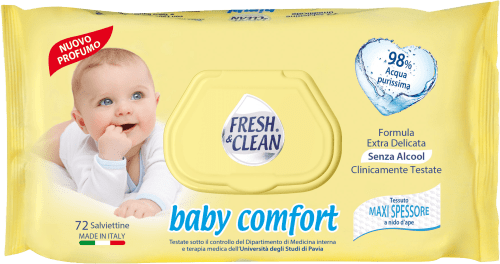 Salviettine Umidificate Pingo 100% Biodegradabili | Confezione 12 Pacchi Da 80 Pz, Pelle Sensibile