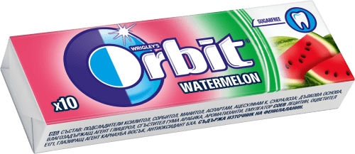 Orbit White Дъвки дражета с диня, 14 g | dm България