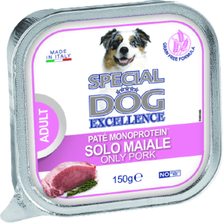 Oasy Patè Per Cane Monoproteico Al Maiale Grainfree - 6 Lattine Da 400g Per Stomaci Sensibili - Foto 8