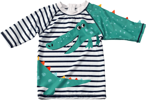 Kinder UV Shirt Gr. 122 128 weiB blau 1 St