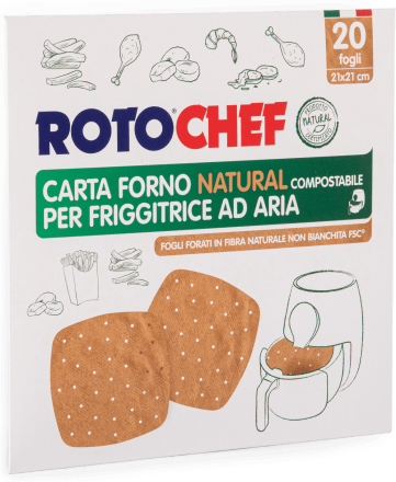 Ninja Friggitrice Ad Aria 255 Pezzi Carta Forno Per