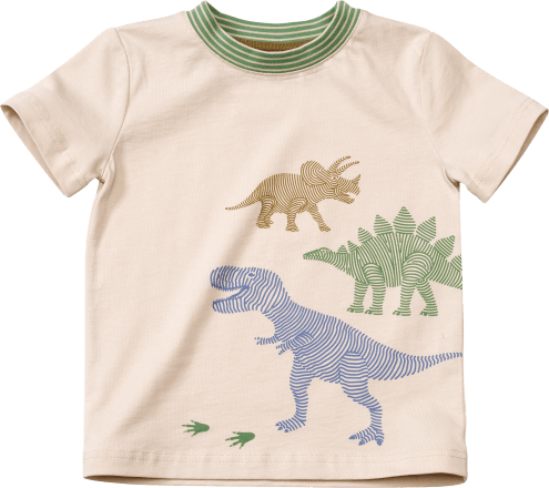 T Shirt Pro Climate mit Dino Motiv beige Gr. 116 1 St