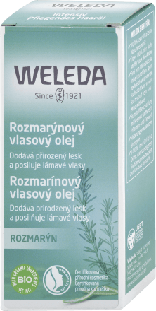 WELEDA Rozmarínový vlasový olej, 50 ml | mojadm.sk