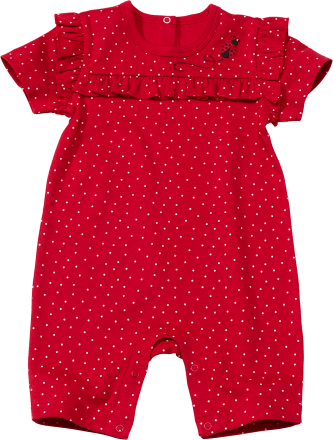 ALANASchlafanzug mit Punkte-Muster, rot, Gr. 86/92, 1 St