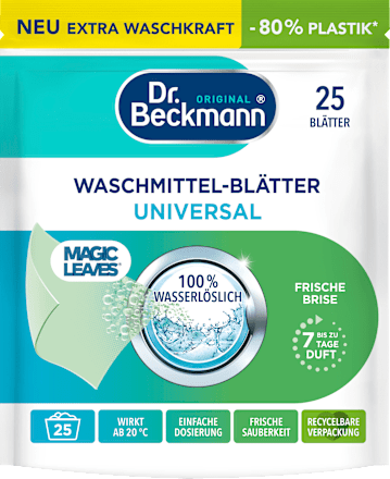 MAGIC LEAVESWaschmittel Blätter Vollwaschmittel, 25 Wl