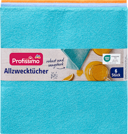 ProfissimoAllzwecktücher, 6 St