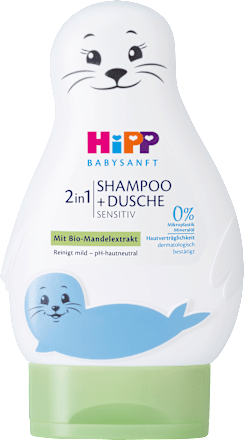 Hipp BabysanftKinder Shampoo & Dusche 2in1 sensitiv, 200 ml