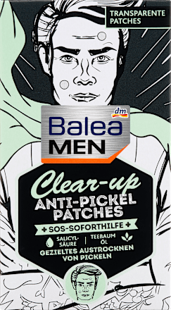 Balea MENClear-up Anti-Pickel Patches, 36 St