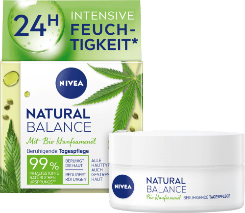 NIVEAGesichtscreme Bio Hanfsamenöl, 50 ml