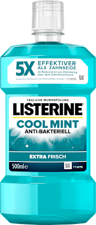 ListerineMundspülung Cool Mint, 500 ml