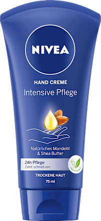 NIVEAHandcreme intensive Pflege natürliches Mandelöl und Sheabutter, 75 ml