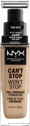 NYX PROFESSIONAL MAKEUPFoundation Can't Stop Won't Stop 24-Hour True Beige 08, 30 ml