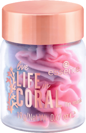 essenceLippenmaske Coralicious Vibes!, 19 g
