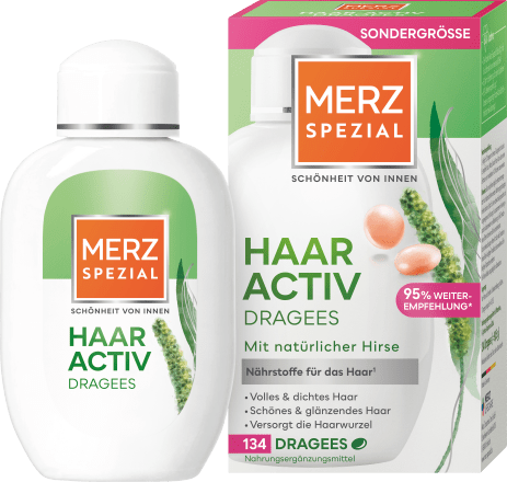 Merz SpezialDragees Haar-Activ 134 St, 90,5 gNahrungsergänzungsmittel