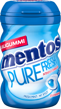 MentosKaugummi, Pure Fresh Mint, zuckerfrei (35 Stück), 70 g