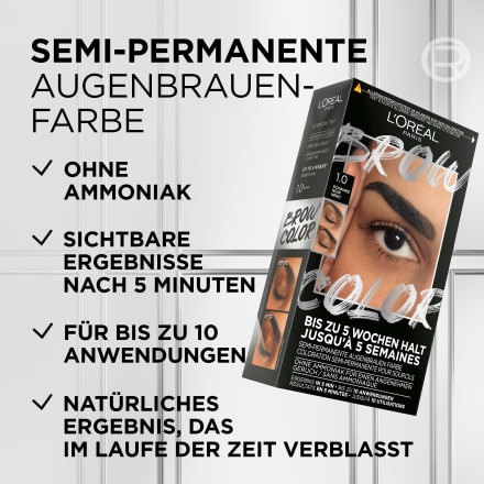 BETER Augenbrauenfarbe – 100 G, Für Natürliche Brauenpflege
