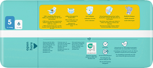 HiPP Extra Weiche Windeln Größe 5 - 88 Stück (2x44), 11-16kg