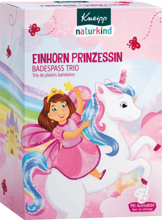 Kneipp NaturkindGeschenkset Badezusatz Kinder Einhorn Prinzessin 3tlg, 1 St