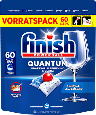 FinishSpülmaschinen-Tabs Quantum, 60 St