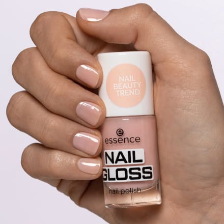 Essence Nail Gloss Nagellack – Vegan, Tierversuchsfrei, Natürlicher Glanz, 2,5 X 7 Cm