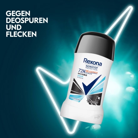 Rexona Anti-Transpirant Deo Stick – Unsichtbar Für Schwarze & Weiße Kleidung, 48h Schutz, 50 Ml