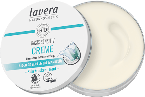 laveraGesichtscreme Basis Sensitiv in der Dose, 150 ml