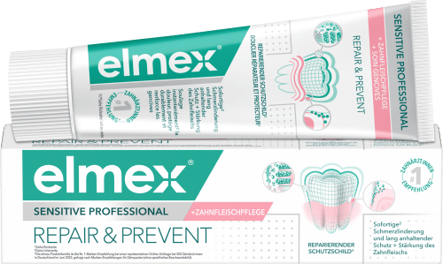 elmexZahnpasta Sensitive Professional Repair & Prevent, 75 ml