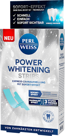 PerlweissBleaching Power Whitening Strips, 10 St