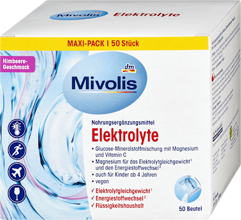 MivolisElektrolyte 50 Beutel, 300 gNahrungsergänzungsmittel