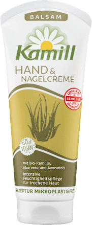 KamillHand- & Nagelcreme Balsam mit Bio-Kamille, Aloe Vera & Avocadoöl, 100 ml