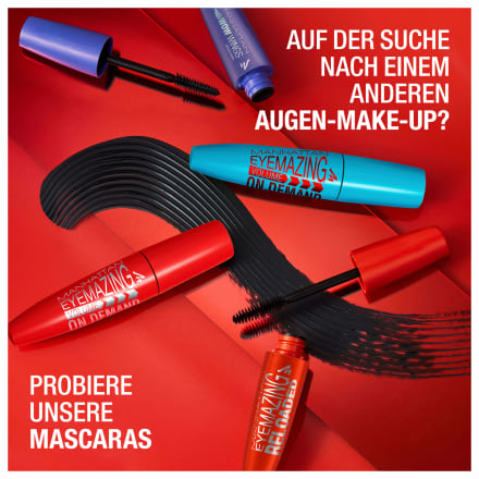 MANHATTAN Cosmetics Mascara Eyemazing Reloaded 002 Black Brown, 12  