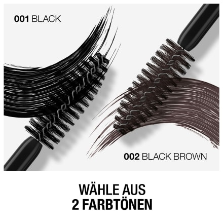 MANHATTAN Cosmetics Mascara Eyemazing Reloaded 002 Black Brown, 12 