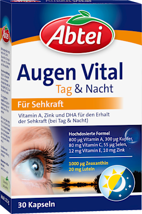 AbteiAugen Vital Tag & Nacht Kapseln 30 St., 20,3 gNahrungsergänzungsmittel