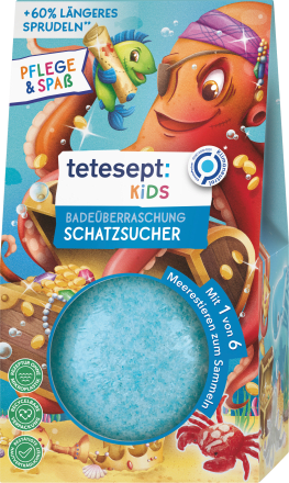 tetesept Kinder BadespaßKinder Badezusatz Badeüberraschung Schatzsucher, 1 St