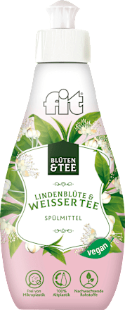 fitSpülmittel Lindenblüte & weißer Tee, 400 ml