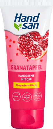 HandsanHandcreme Granatapfel mit Q10, strapazierte Hände, 90 ml