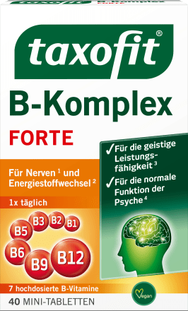 taxofitVitamin B-Komplex Tabletten 40 St., 7,4 gNahrungsergänzungsmittel