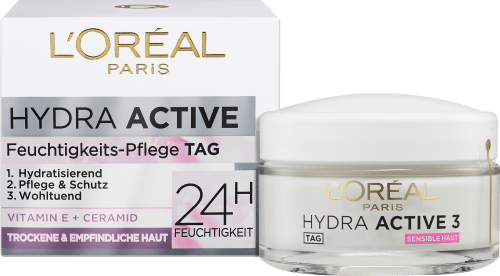 L'ORÉAL PARiSGesichtscreme Hydra Active 3 Trockene Sensible Haut, 50 ml