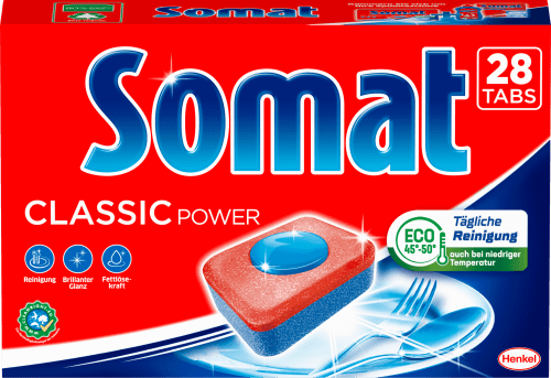 SomatSpülmaschinen-Tabs Classic, 28 St