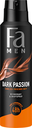 FaDeospray Men Dark Passion, 150 ml