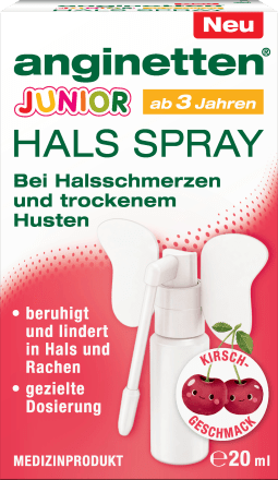 anginettenHals Spray junior, 20 mlMedizinprodukt