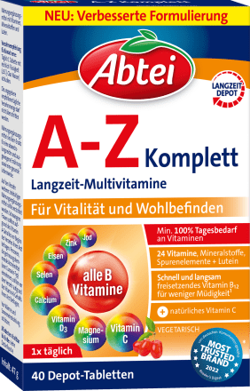 AbteiA-Z Komplett Tabletten 40 St, 46 gNahrungsergänzungsmittel
