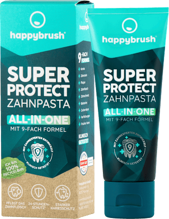 happybrushZahnpasta Super Protect All in One, 75 ml