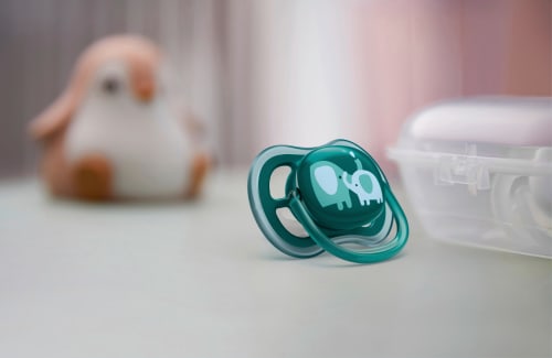 Philips Avent Ultra Air Schnuller Ab 18 Monaten - 2er Pack Mit Sterilisationsbehälter