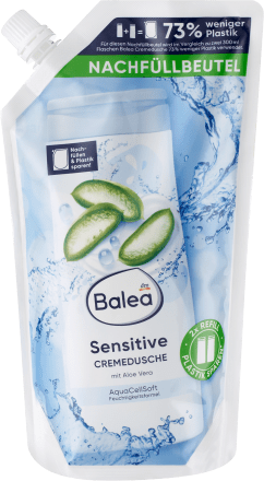 BaleaCremedusche Sensitive Nachfüllpack, 600 ml