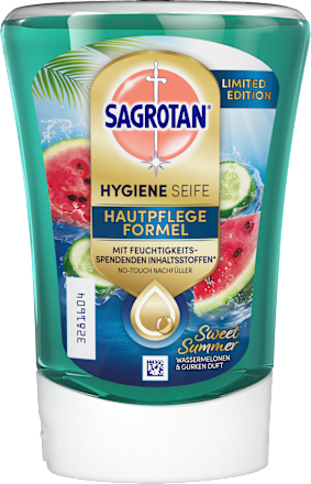 SagrotanFlüssigseife No Touch sweet summer Nachfüllpack, 250 ml
