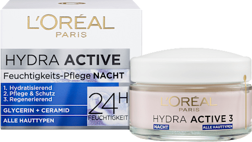 L'ORÉAL PARiSNachtcreme Hydra Active 3, 50 ml