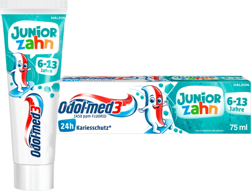 Odol med 3Zahnpasta Juniorzahn 6-13 Jahren, 75 ml