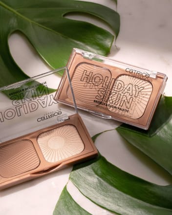 Catrice Bronzer & Highlighter Palette Holiday Skin 010 Out Of Office, 5 ...